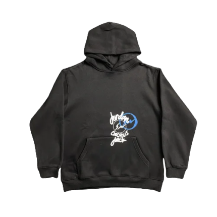 Cactus Jack Fragment Hoodie Black