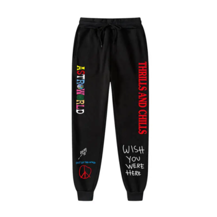 Travis Scott Jack Sweatpant Black