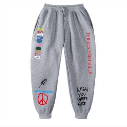 Travis Scott Jack Sweatpant Grey