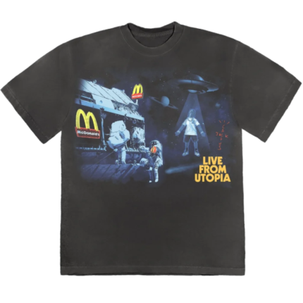 Travis Scott Mcdonalds Live From Utopia T-Shirt